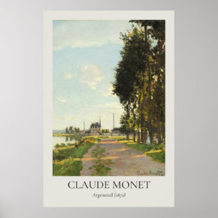 Poster Rapport Claude Monet Vintage Wall Art 2x3