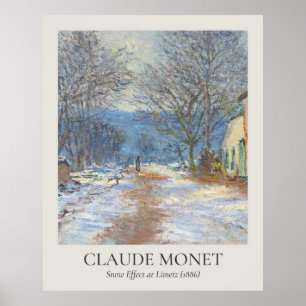 Poster Rapport Claude Monet Vintage Wall Art 4x5