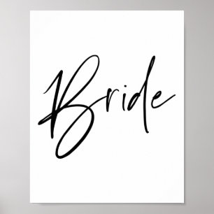 Poster Rapprocher Se Préparer Pour La Mariée Mariage Et G