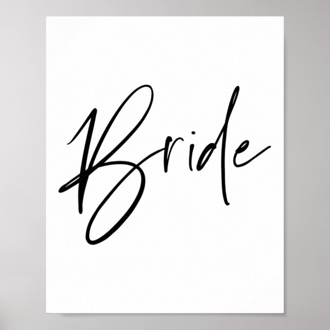 Poster Rapprocher Se Préparer Pour La Mariée Mariage Et G (Devant)