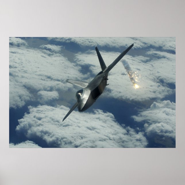 Poster Rapteur F-22 (Devant)