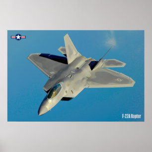 POSTER RAPTEUR F-22A