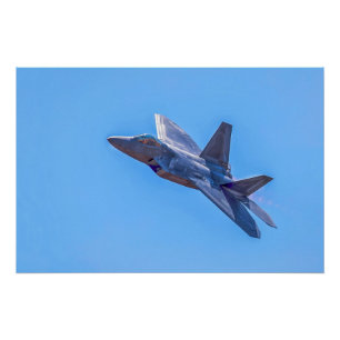 Poster Raptor F-22A de Lockheed Martin