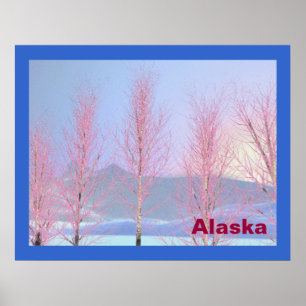 Poster Raspberry Creme Birch