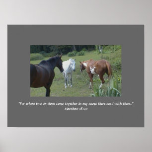 Poster Rassemblé en son nom