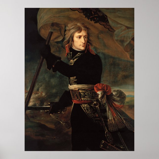 Poster Rassemblement de Napoléon Bonaparte à la bataille  (Devant)