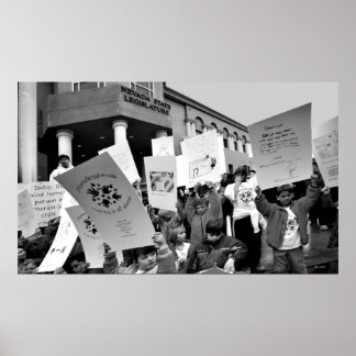 Poster Rassemblement pour les sans-abri
