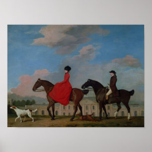 Poster Rassemblements de John et de Sophia montant chez