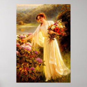 Poster Rassembler les fleurs