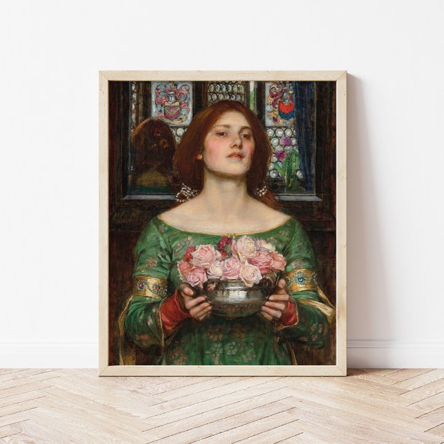 Poster Rassembler Ye Rosebuds | John William Waterhouse (Créateur téléchargé)