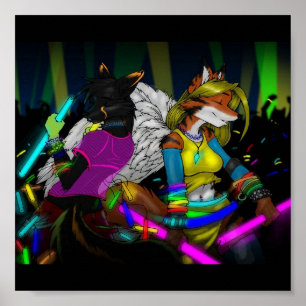 Poster Rave de furie