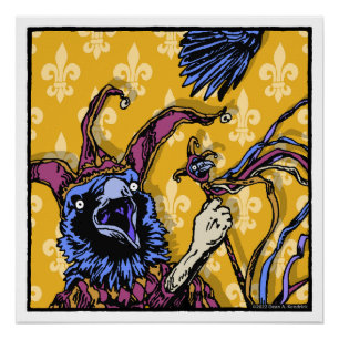 Poster Raven Mad - Pop Goth Nightmare Surreal