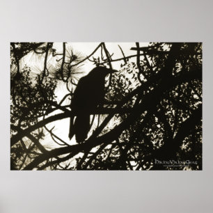 Poster Raven Steampunk