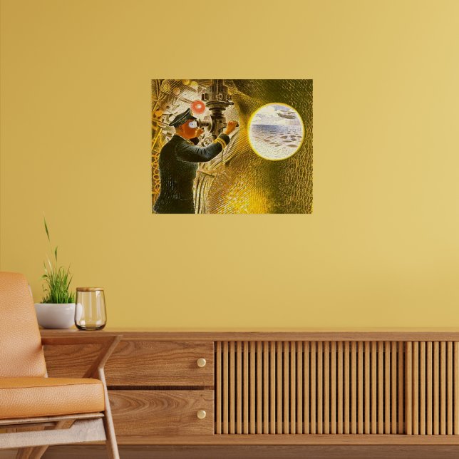 Poster Ravilier - Commandant d'un sous-marin (Salon 2)