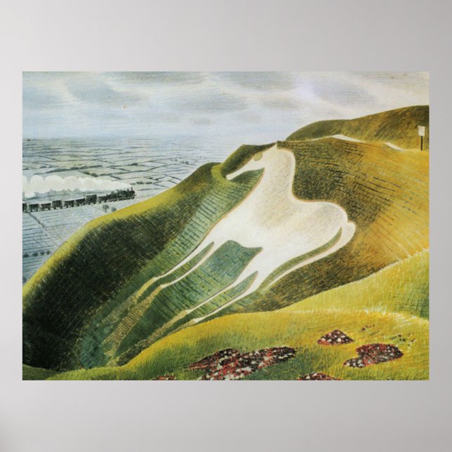 Poster Ravilier - Le Westbury Horse, art (Devant)