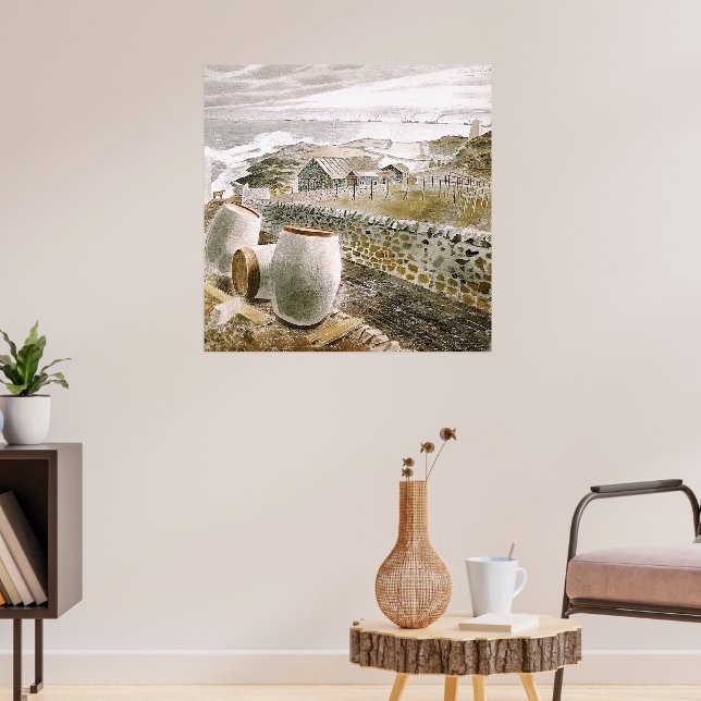 Poster Ravilieux - Convoi Passant une île (Salon 3)