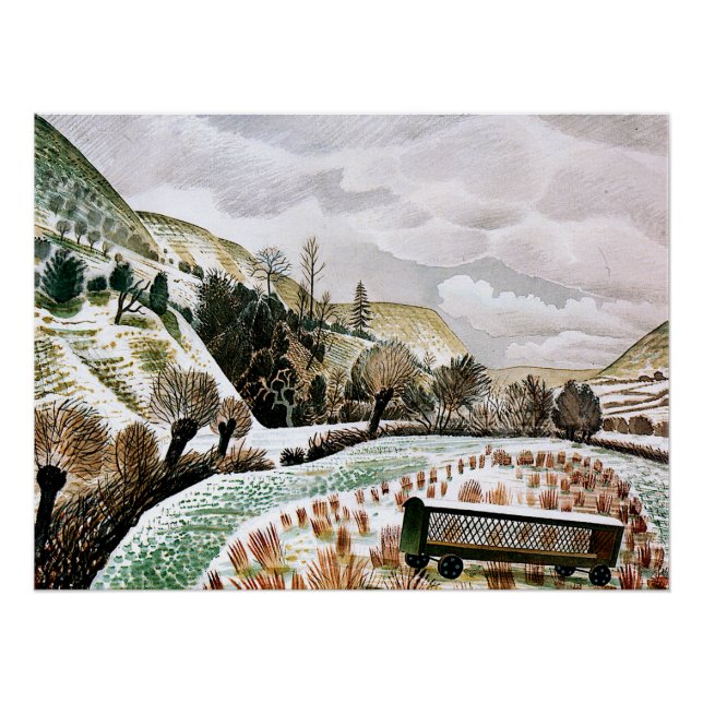 Poster Ravilif - Neige du Nouvel An, (Devant)