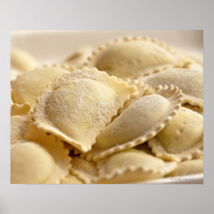 Poster ravioli italien