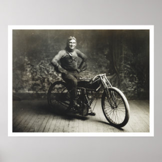 Poster Ray Weishaar Winner à 100 miles. Course [1914]