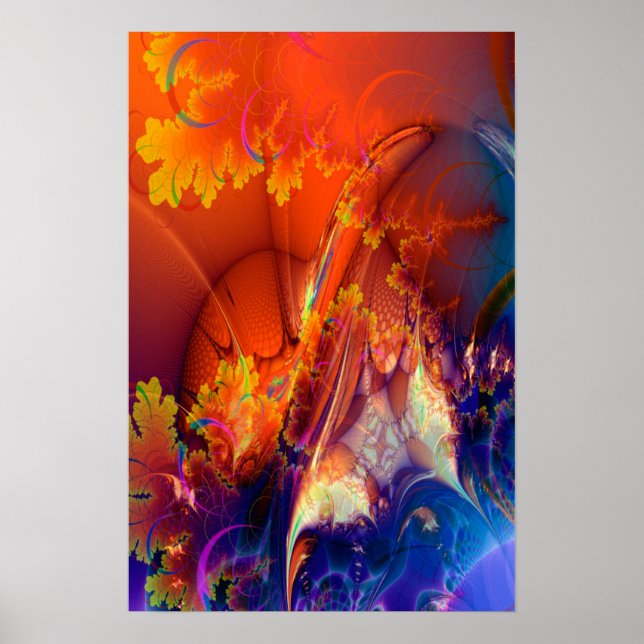 Poster Rayonnement de soleil (Devant)