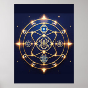 Poster Rayonnement Divin – 5 : Énergie Universelle Illumi