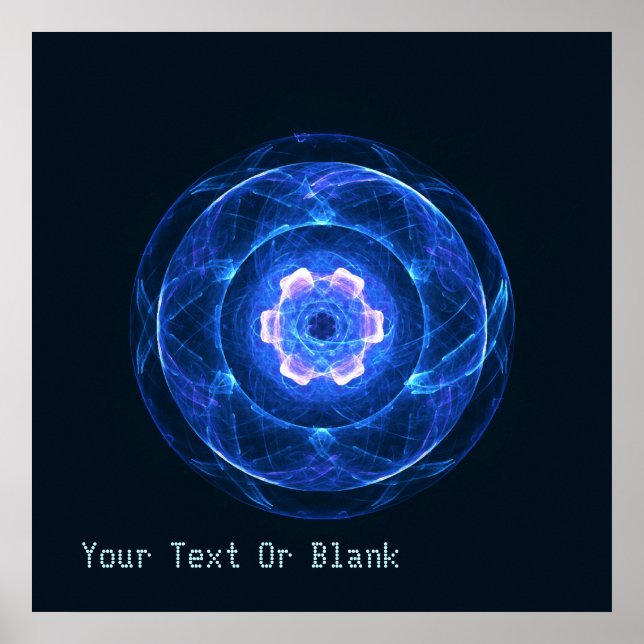 Poster Rayonnement Tcherenkov (Devant)