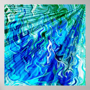 Poster Rayons Solaires De Mer......