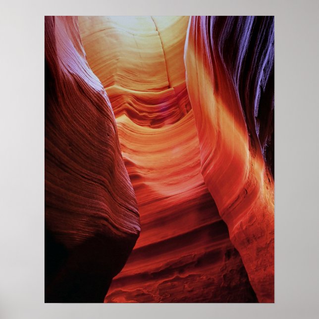 Poster Rayures surréelles (Devant)