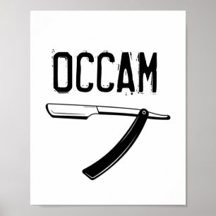 Poster Razor d'Occam