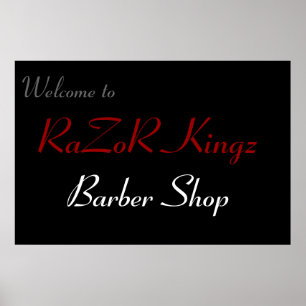 Poster RaZoR Kingz Barber Shop