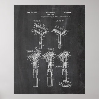 Poster Razor Patent