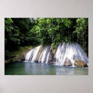Poster Reach Falls, Port Antonio, Jamaïque