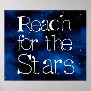 Poster Reach for the Stars