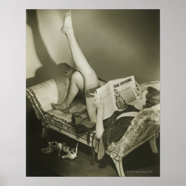 Poster Reading Magazine (Devant)