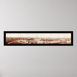 Poster Reaffinerie de Wood River Photo 1908
