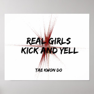 Poster Real Girls Kick and Yell