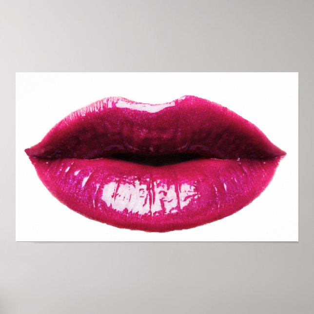 Poster Real LIps 20x12" (Devant)