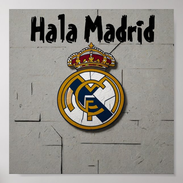 Poster Real Madrid (Devant)