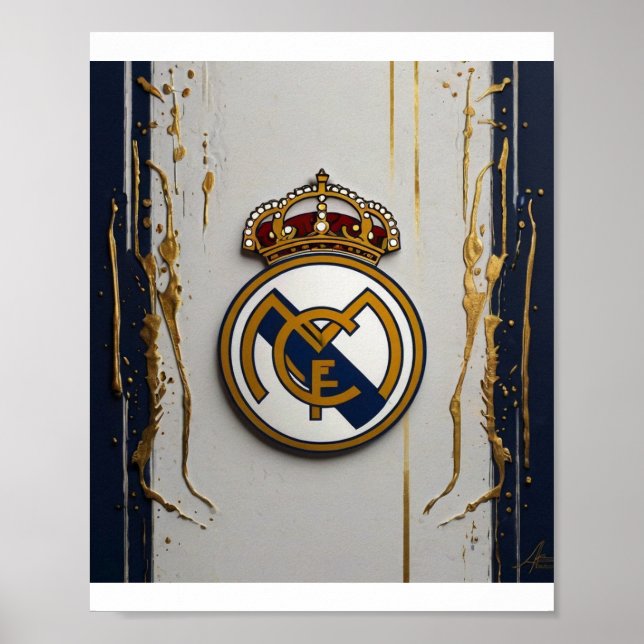 Poster Real Madrid (Devant)