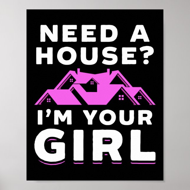 Poster Réalisateur Agent Immobilier Besoin D'Une Maison J (Devant)