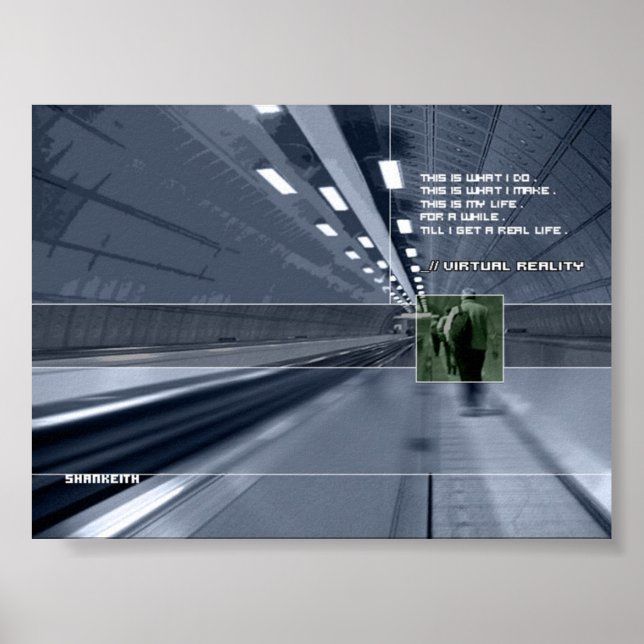 Poster Réalité virtuelle (Devant)