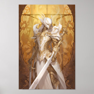 Poster Realm Walkers : Gardien de l'art imaginaire léger