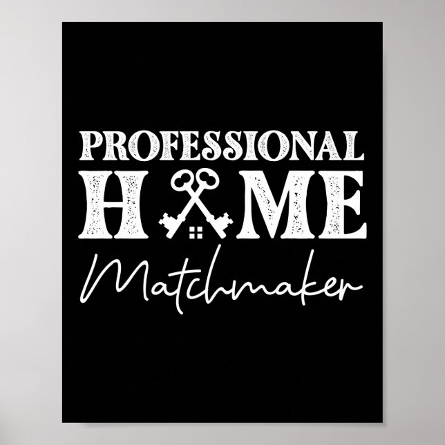 Poster Realtor Professional Home Matchmaker (Devant)
