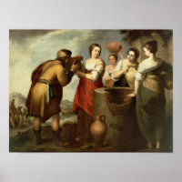 Rebecca et Eliezer au puits, vers 1665