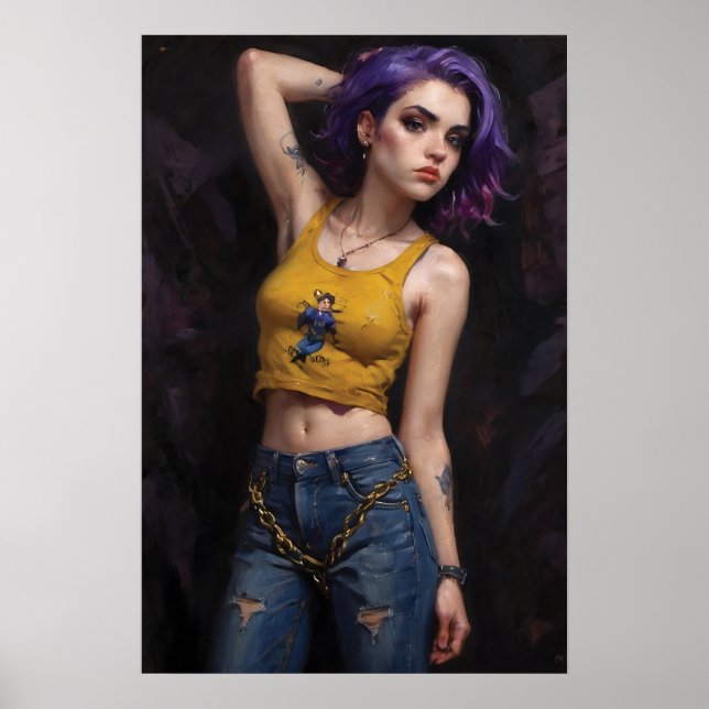 Poster Rebel in Color (Devant)