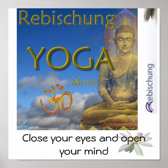 Poster Rebischung Yoga (Devant)