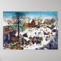 Recensement à Bethléem, Pieter Bruegel