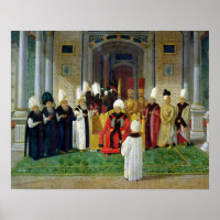 Réception à la Cour du Sultan Selim III