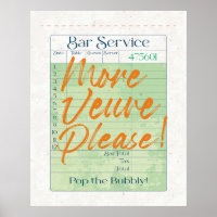 Réception chèque client Champagne Pop the Bubbly