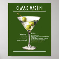 Recette classique Gin Martini